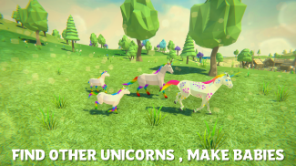 🦄🌈 Unicorn Family Simulator - Magic Horse World screenshot 5