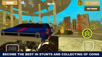 Monster Truck Racing Hero 3D screenshot 0