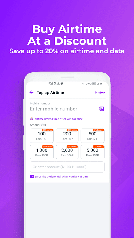Palmpay Airtime Bills Earn Rewards 2 15 1 Download Android Apk Aptoide