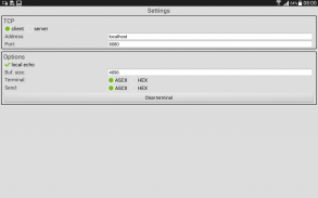TCP Terminal screenshot 1