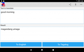 Tagalog Translator screenshot 4