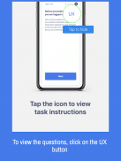 UX Mobile Testing - Invite onl screenshot 1