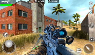 Fire Battleground Survival Shooting Squad Games screenshot 1