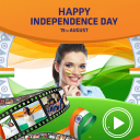 Independence Day Video Maker :15th Aug Video Maker Icon