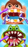 Jungle Animal Dentist Game screenshot 1