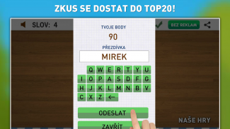 Slovní Mistr - Česká Hra screenshot 2