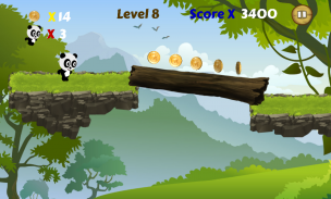 Джунгли Panda Run screenshot 4
