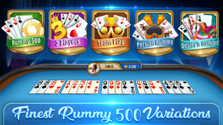 Rummy 500 - Offline Card Games screenshot 1