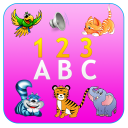 أصوات الحيوانات ABC123 للأطفال Icon