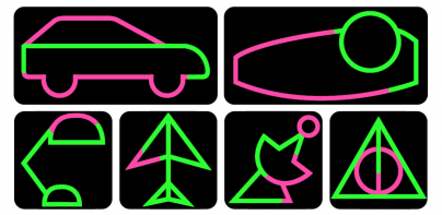 Desenho linha: Sem lift Puzzle