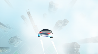 Futuristic Flying Car Driving screenshot 2