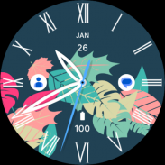 Leaf Deluxe Watch Face screenshot 1