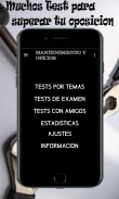 Test para la oposición de mantenimiento y oficios screenshot 5