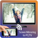 Screen mirroring Mobile to PC/TV Icon