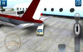 3D airport bus parking screenshot 2