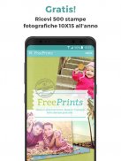 FreePrints Stampe fotografiche screenshot 1