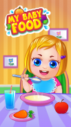 My Baby Food -Jogo de Cozinhar screenshot 5