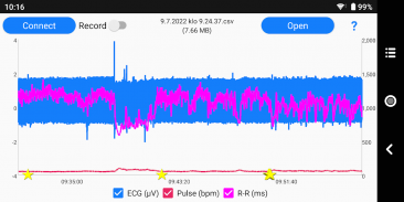 ECG Logger for Polar H10 screenshot 0