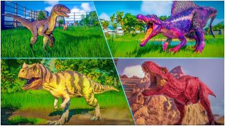 Real Dino game: Dinosaur Games screenshot 0