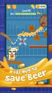 Happy Beer Glass: Pouring Water Puzzles screenshot 1