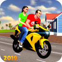 Offroad Bike Taxi Driver: Motorcycle Cab Rider Icon
