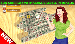 3D Mahjong Solitaire FREE screenshot 1
