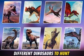 डायनासोर शिकारी 2020: डिनो अस्तित्व के खेल screenshot 8