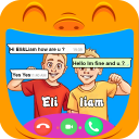 Fake Call Video Live Chat : Eli and Liam Twin Toys Icon