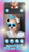 Emoji Animal Face Live Camera screenshot 0