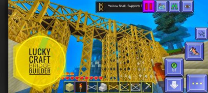 LuckyCraft Bridge Builder screenshot 1