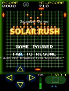 Solar Rush: Retro Grid Run screenshot 4