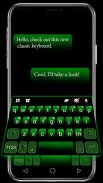 Simple Green Keyboard Theme screenshot 4