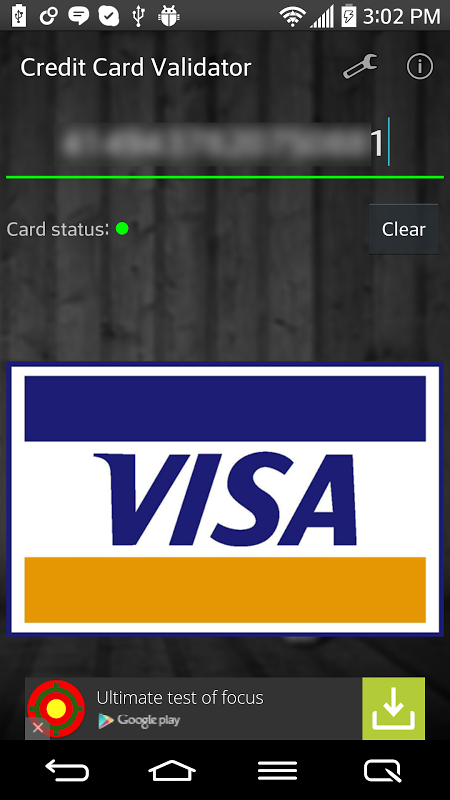 Credit Card Validator 1 4 Download Android Apk Aptoide