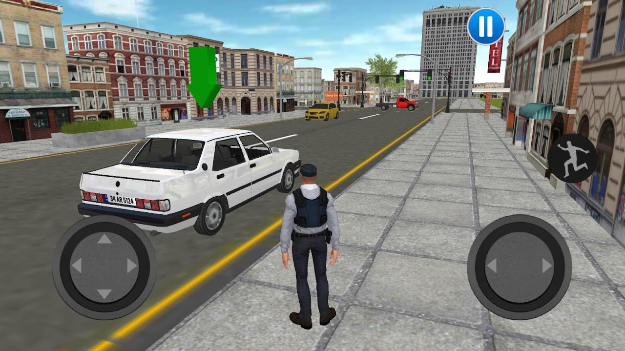 Jogo de simulador de condução de carro GT versão móvel andróide