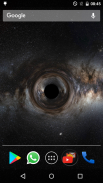 Blackhole live wallpaper 3D screenshot 0