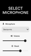 माइक्रोफोन एम्पलीफायर screenshot 1