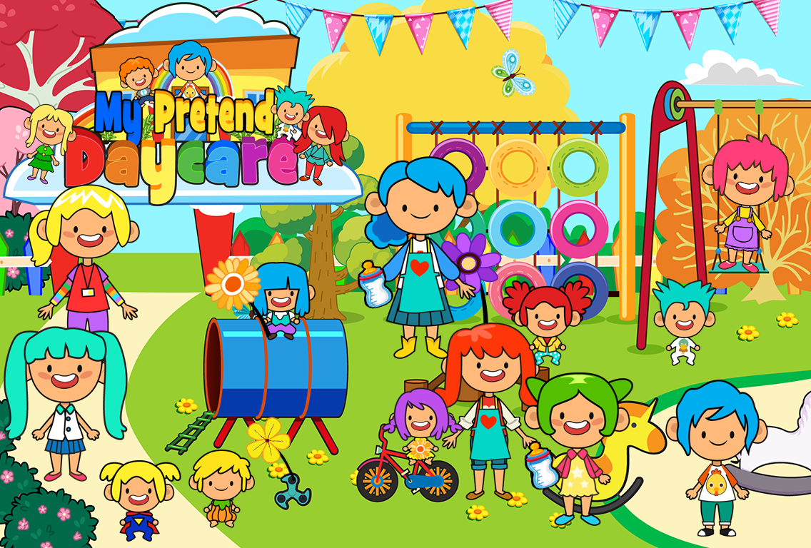 My Pretend Daycare - Kids Babysitter Games Free - Загрузить APK для Android  | Aptoide