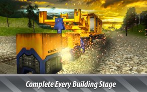 Demiryolu Binası Simülatörü - demiryolları inşa! screenshot 2