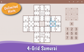 MultiSudoku: Samurai Sudoku screenshot 2