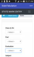 Online State Tabulation Mark Entry screenshot 1