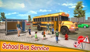 School Bus Driving Games : City Coach Bus Driver screenshot 6