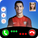Ronaldo Fake Video Call Icon