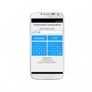 Factorisation de polynômes screenshot 1