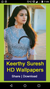 Keerthy Suresh  HD Images & Social Media Updates screenshot 1