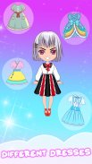 Gacha dress up - Princess Vlinder Outfit Game screenshot 1