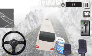 Winter Tour Bus Simulator screenshot 4