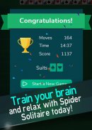 Spider Solitaire - Classic Solitaire Card Games screenshot 9