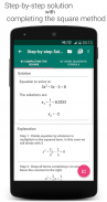 Quadratic Equation Solver PRO screenshot 1