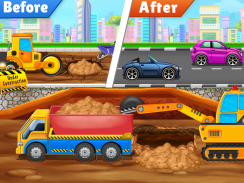 Kids Construction Vehicle Game screenshot 3