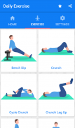 10 Daily Exercises (Gym Workouts & Fitness) screenshot 1